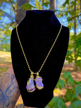 Load image into Gallery viewer, Heart & Spirit Double Pendant Necklace