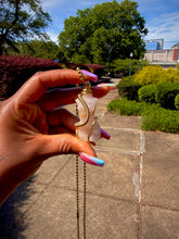 Load image into Gallery viewer, Embodied Love Silhouette Necklace (Rose Quartz)