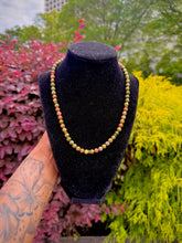 Load image into Gallery viewer, Heart & Root Necklace (Unakite)