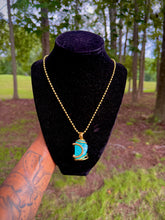 Load image into Gallery viewer, Easy Flow Necklace (Aqua Chalcedony)
