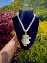 Load image into Gallery viewer, Spoken Truth Neck Peace (Turquoise)