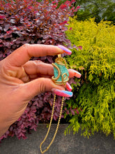 Load image into Gallery viewer, Spoken Truth Necklace (Turquoise)