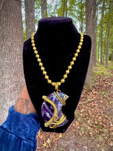 Load image into Gallery viewer, Celestial Knowing Neck Peace (Amethyst)