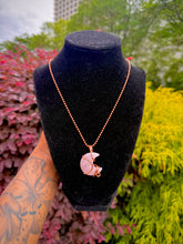Load image into Gallery viewer, Rooted Compassion Necklace (Rose Quartz)