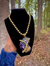 Load image into Gallery viewer, Celestial Knowing Neck Peace (Amethyst)