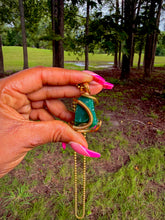 Load image into Gallery viewer, Fresh Start Necklace (Green Chalcedony)