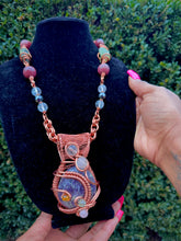 Load image into Gallery viewer, Whole Self Neck Peace (Lepidolite)