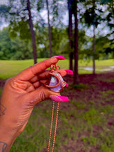 Load image into Gallery viewer, Steady Heart Necklace (BloodStone)