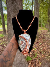 Load image into Gallery viewer, Blooming Spirit Neck Peace - (Orchid Agate)