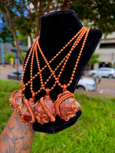 Load image into Gallery viewer, Bold Horizon Neck Peace (Sun Stone)