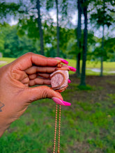 Load image into Gallery viewer, Brave Bloom Necklace (Red Aventurine)