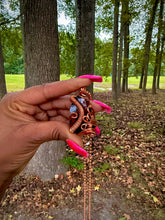 Load image into Gallery viewer, Steady Flame Necklace (Mahogany Obsidian)