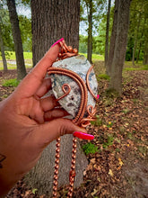 Load image into Gallery viewer, Blooming Spirit Neck Peace - (Orchid Agate)