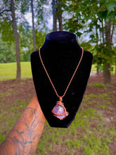 Load image into Gallery viewer, Steady Heart Necklace (BloodStone)