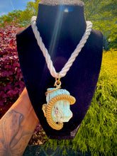 Load image into Gallery viewer, Spoken Truth Neck Peace (Turquoise)