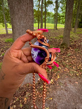 Load image into Gallery viewer, Quiet Intuition Neck Peace (Amethyst)