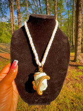 Load image into Gallery viewer, Spoken Truth Neck Peace (Turquoise)