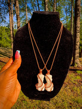 Load image into Gallery viewer, Sacred Renewal Silhouette Necklace (Selenite)
