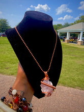 Load image into Gallery viewer, OpenHearted Necklace (Rose Quartz)
