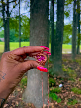 Load image into Gallery viewer, Soft Joy Necklace (Pink Crackle Quartz)
