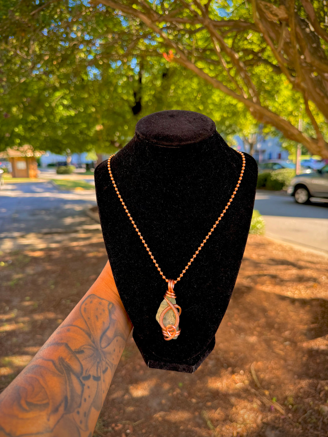 Prehnite Necklace
