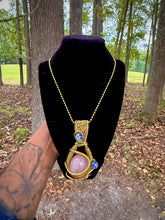 Load image into Gallery viewer, Sacred Expression Neck Peace (Rose Quartz)
