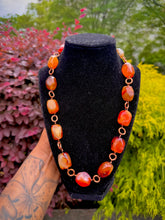 Load image into Gallery viewer, Controlled Fire Neck Peace (Carnelian)
