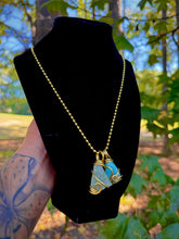Load image into Gallery viewer, Aligned Intuition Double Pendant Necklace
