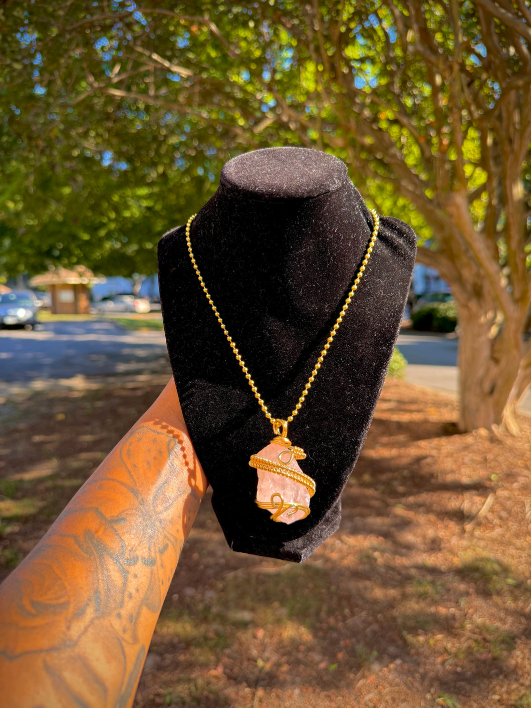 Rose Quartz Necklace