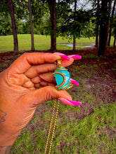 Load image into Gallery viewer, Easy Flow Necklace (Aqua Chalcedony)
