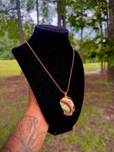 Load image into Gallery viewer, Aligned Necklace (Green Calcite)
