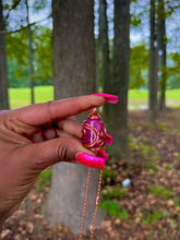 Load image into Gallery viewer, Soft Joy Necklace (Pink Crackle Quartz)
