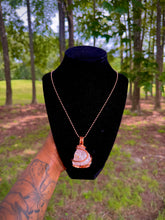 Load image into Gallery viewer, Open Heart Necklace (Rose Quartz)
