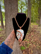 Load image into Gallery viewer, Blooming Spirit Neck Peace - (Orchid Agate)
