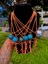 Load image into Gallery viewer, Sacred Vision Necklace (Blue Apatite)
