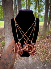 Load image into Gallery viewer, Steady Flame Necklace (Mahogany Obsidian)
