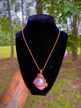 Load image into Gallery viewer, Steady Heart Necklace (BloodStone)
