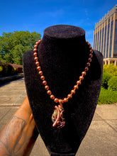 Load image into Gallery viewer, Resilient Spirit Neck Peace (Blood Stone)
