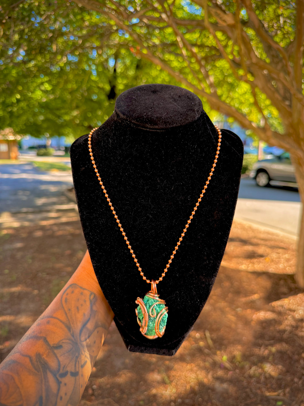 Malachite Necklace II