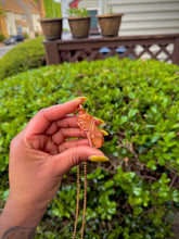 Load image into Gallery viewer, Reimagined Fire Quartz Necklace
