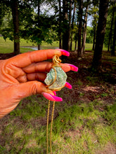Load image into Gallery viewer, Heart Renewal Necklace (Chrysoprase)

