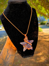 Load image into Gallery viewer, Amethyst Star Neck Peace

