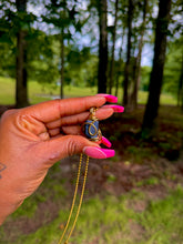 Load image into Gallery viewer, Protected Necklace (Black Obsidian)
