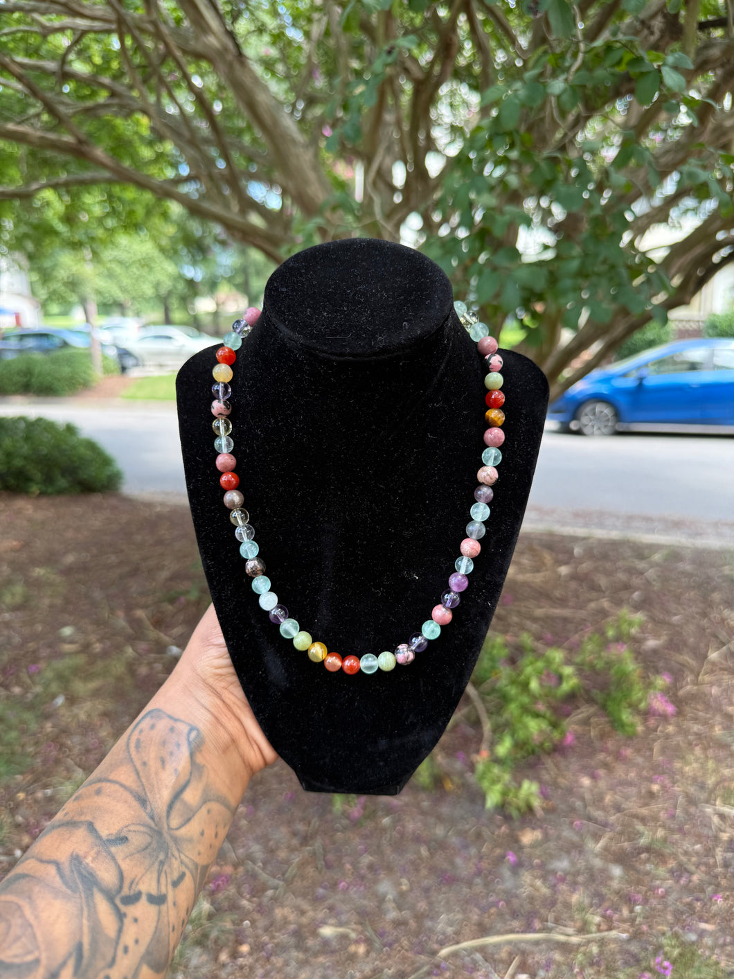 Peace, Love, & Confidenxe Choker 1x1