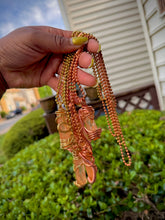 Load image into Gallery viewer, Reimagined Fire Quartz Necklace
