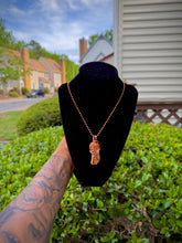 Load image into Gallery viewer, Reimagined Fire Quartz Necklace
