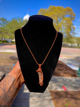 Load image into Gallery viewer, Clear &amp; Anchored Necklace (Fire Quartz)
