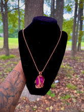 Load image into Gallery viewer, Tender Growth Necklace (Pink Agate)
