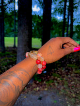 Load image into Gallery viewer, Cherry Rutilated Quartz Bracelet
