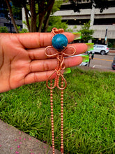 Load image into Gallery viewer, Sacred Vision Necklace (Blue Apatite)
